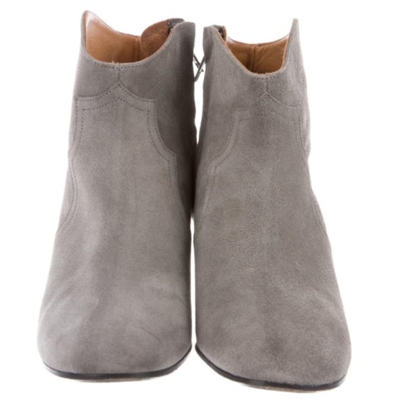 ISABEL MARANT Dicker suede ankle boots - Picture 4 of 4